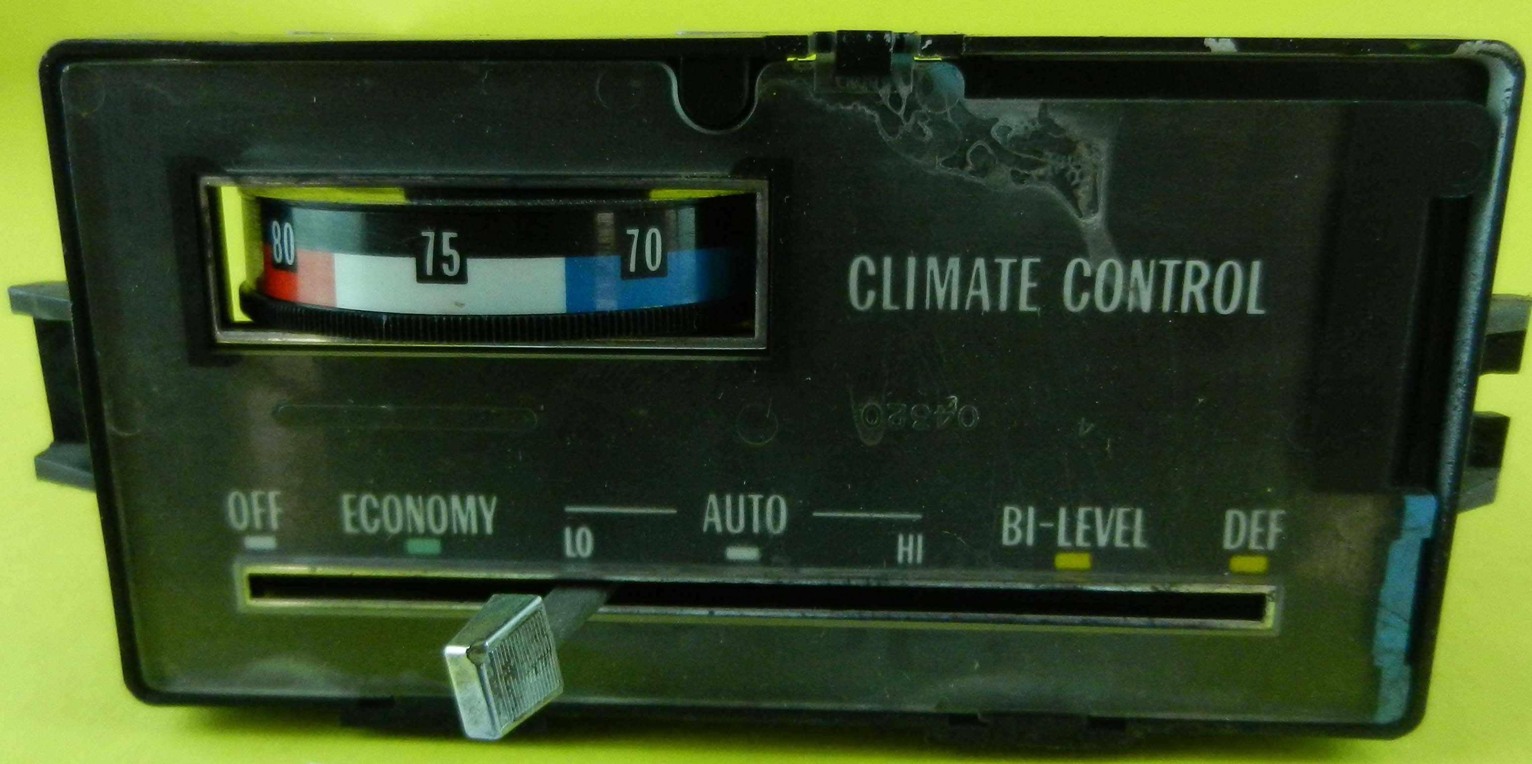 (image for) 1979 Cadillac Deville Climate Control unit